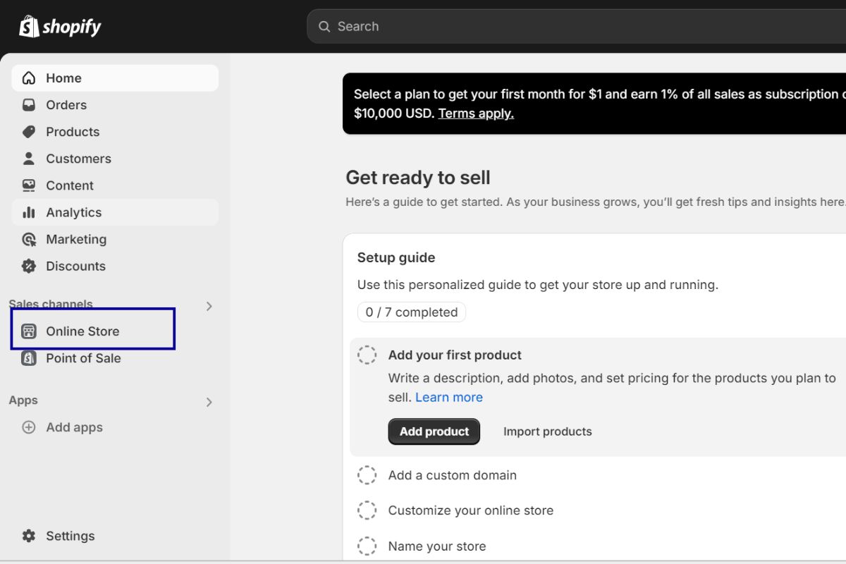 Edit Checkout Page in Shopify